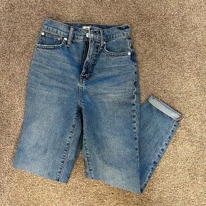 Madewell Momjean in basley wash